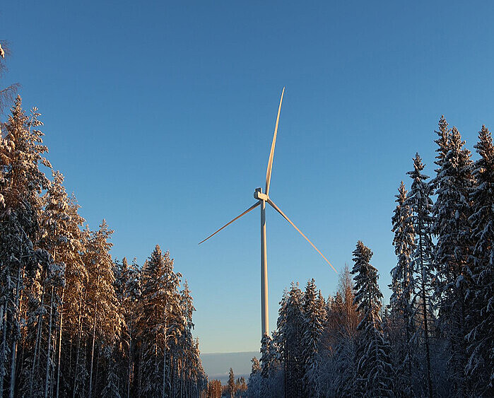 WKN Windpark Malarberget in Schweden